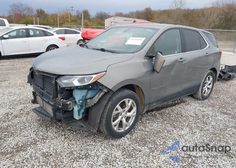 2018 Chevrolet Equinox Lt из США, поврежденный, VIN 3GNAXTEX8JS560132